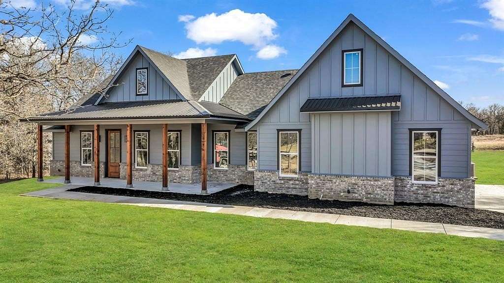 2 Acres of Residential Land with Home for Sale in Poolville, Texas