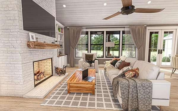 2 Acres of Residential Land with Home for Sale in Poolville, Texas