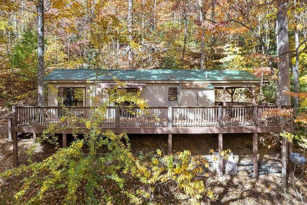 9.64 Acres of Land with Home for Sale in Whittier, North Carolina