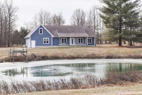12.7 Acres of Land with Home for Sale in Quincy, Indiana