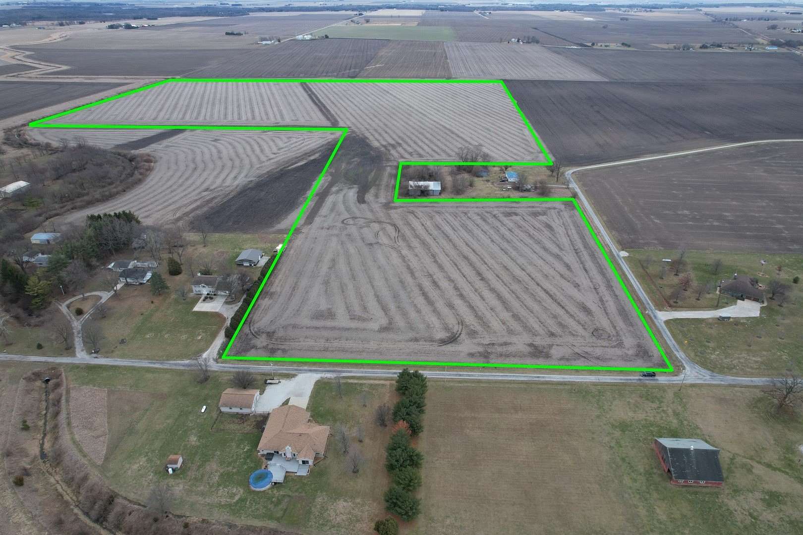 78.5 Acres of Land for Sale in St. Joseph, Illinois