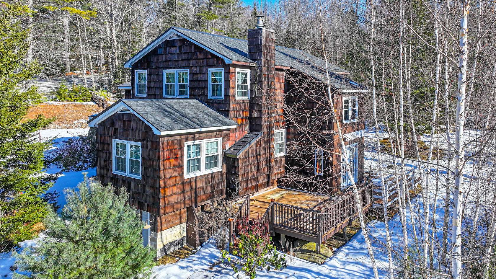 2.5 Acres of Residential Land with Home for Sale in Harrison, Maine