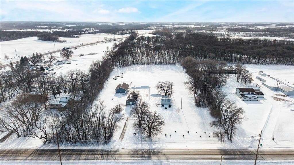 5 Acres of Land with Home for Sale in Maine Prairie Township, Minnesota