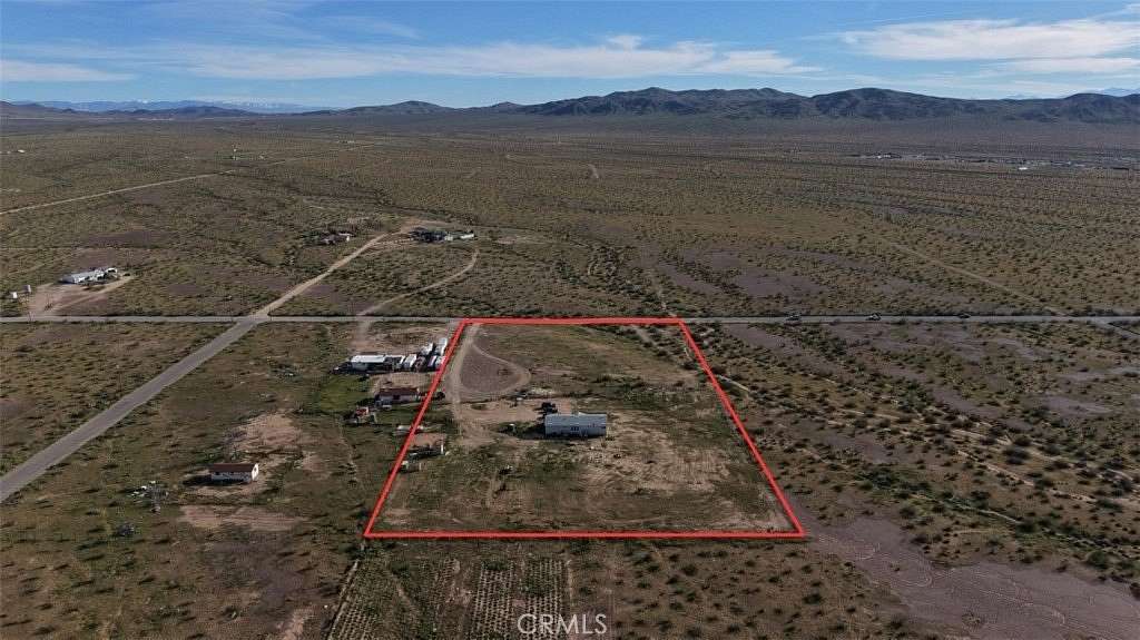 4.7 Acres of Land with Home for Sale in Helendale, California
