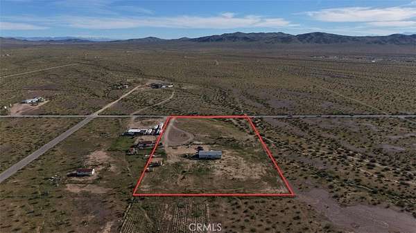 4.7 Acres of Land with Home for Sale in Helendale, California