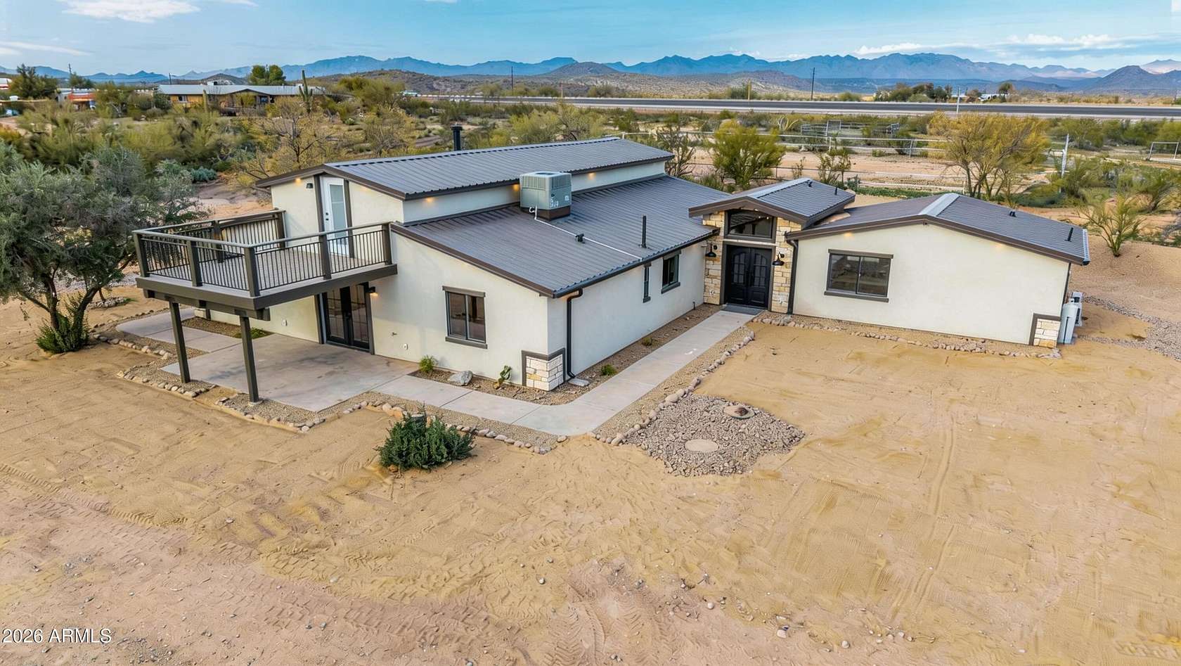 4.79 Acres of Land with Home for Sale in Wickenburg, Arizona