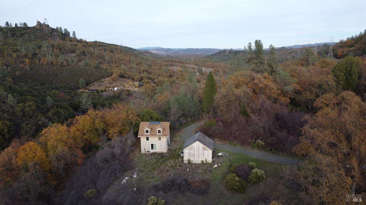 154 Acres of Recreational Land with Home for Sale in Middletown, California