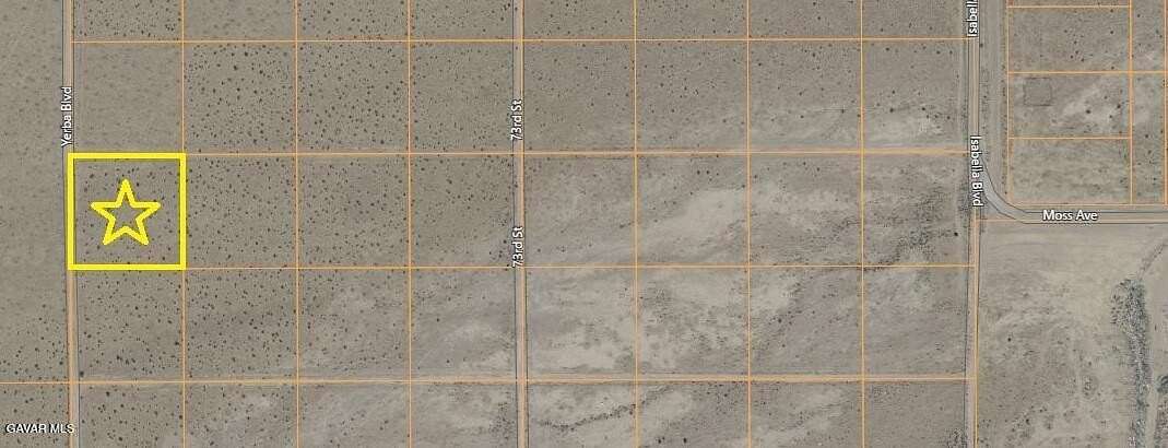 2.53 Acres of Commercial Land for Sale in California City, California