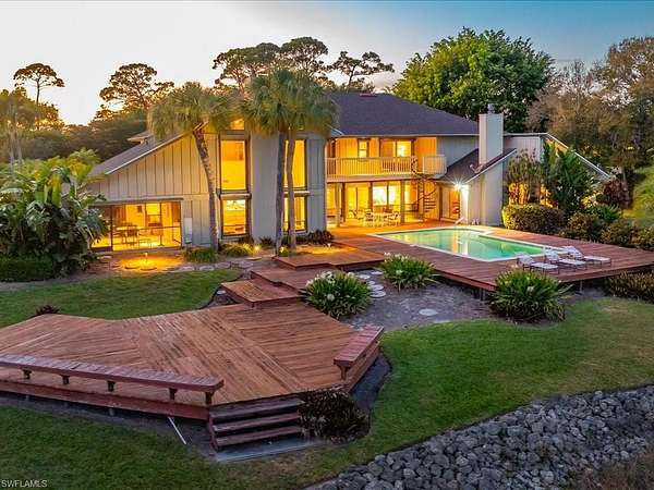 1.87 Acres of Residential Land with Home for Sale in Naples, Florida