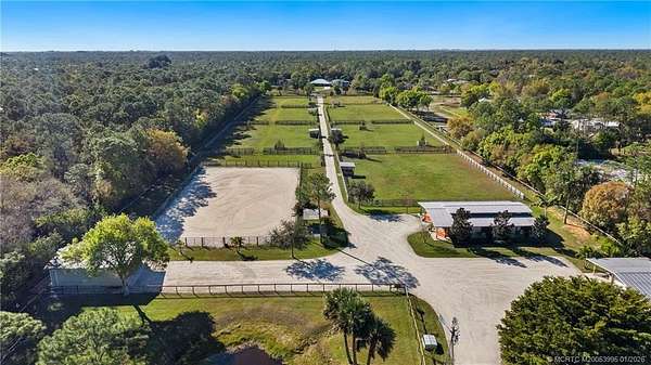 10 Acres of Land with Home for Sale in Palm City, Florida