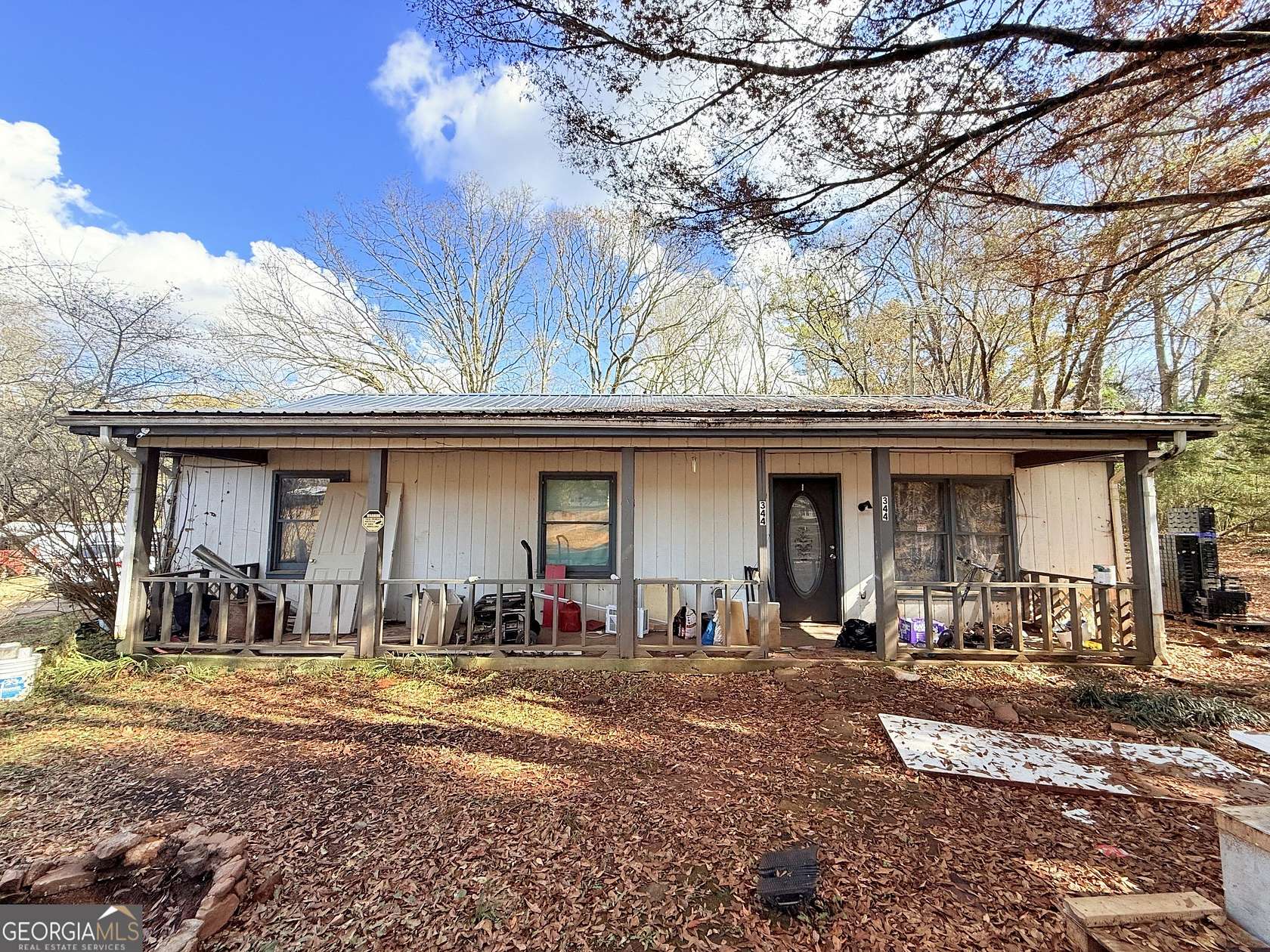 4 Acres of Residential Land with Home for Sale in Maysville, Georgia