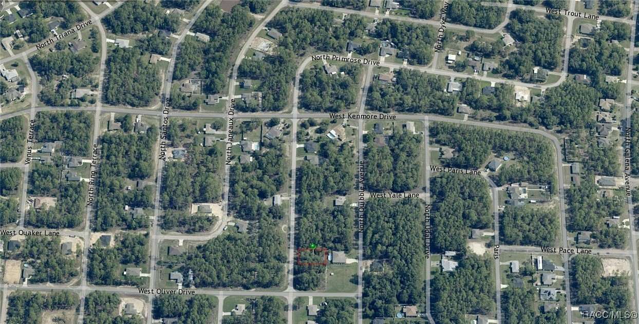 0.23 Acres of Residential Land for Sale in Dunnellon, Florida