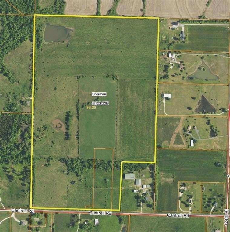 93 Acres of Land for Sale in Linwood, Kansas