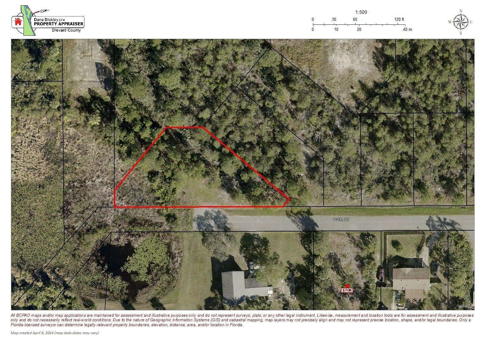 0.42 Acres of Residential Land for Sale in Sebastian, Florida