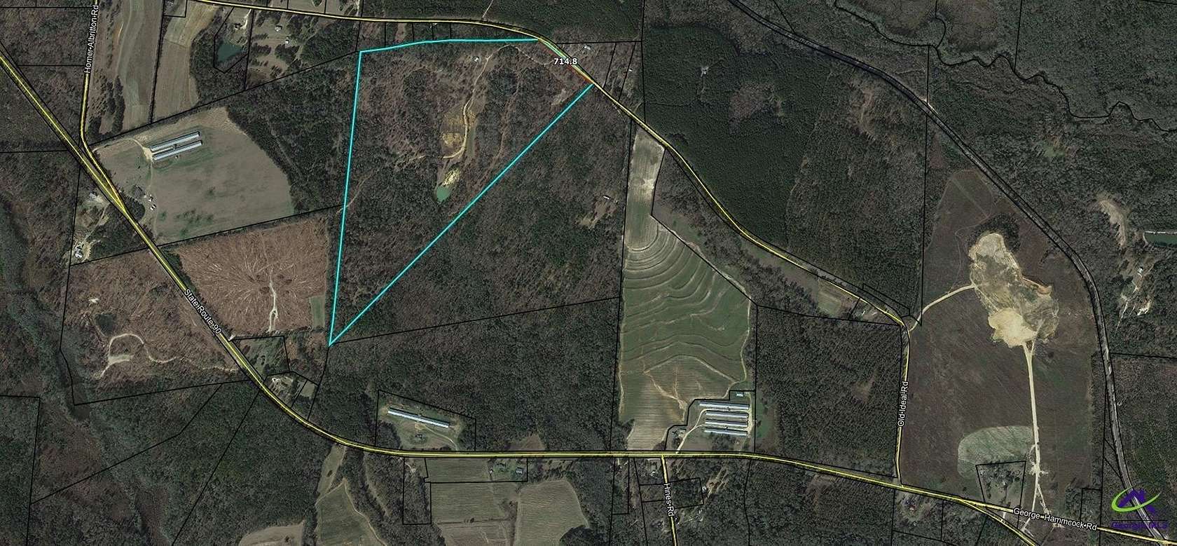92.8 Acres of Recreational Land for Sale in Oglethorpe, Georgia