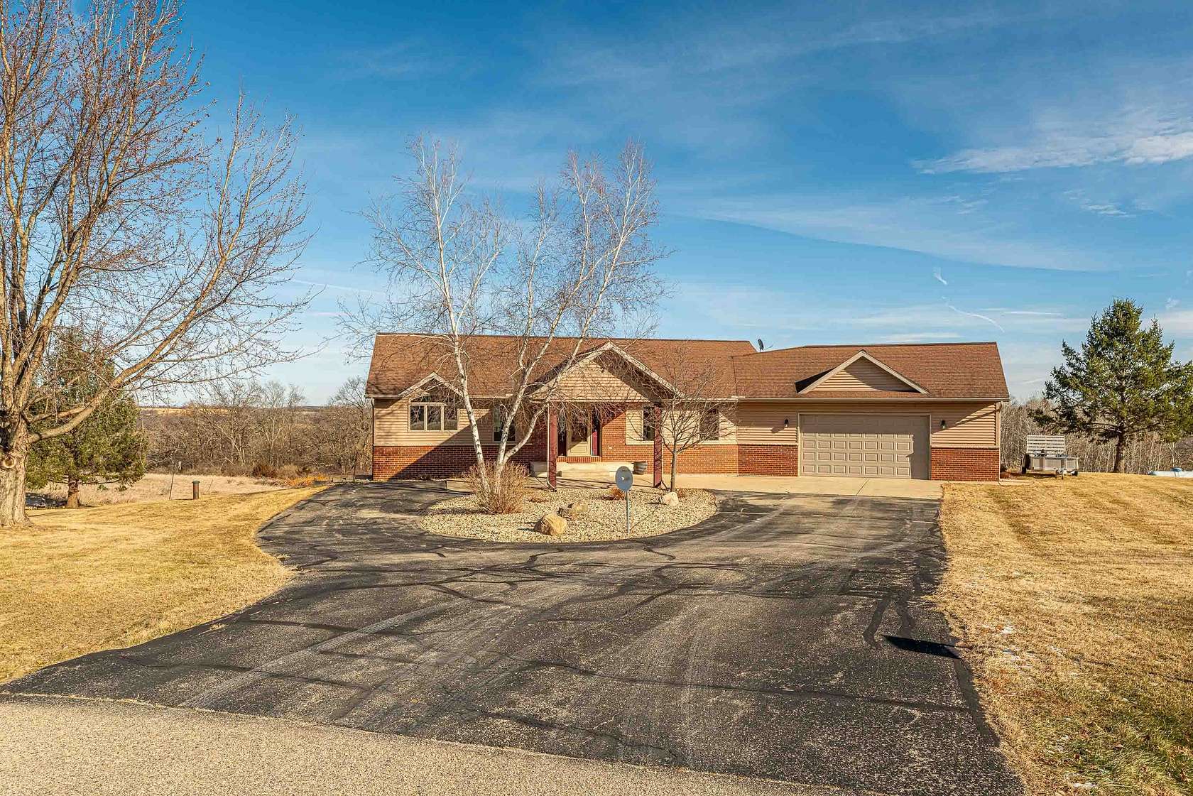 3.7 Acres of Residential Land with Home for Sale in New Glarus, Wisconsin