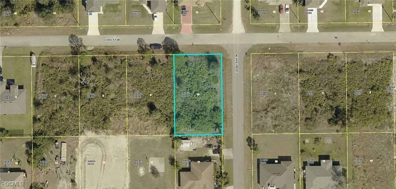 0.25 Acres of Residential Land for Sale in Lehigh Acres, Florida