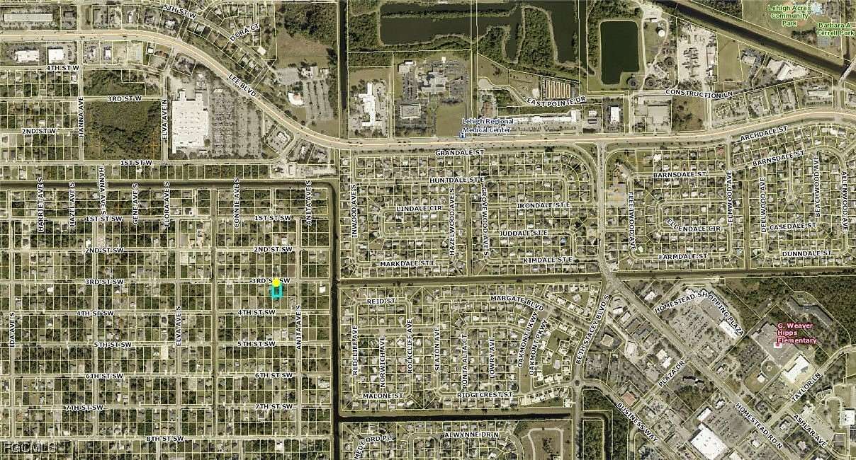 0.25 Acres of Residential Land for Sale in Lehigh Acres, Florida