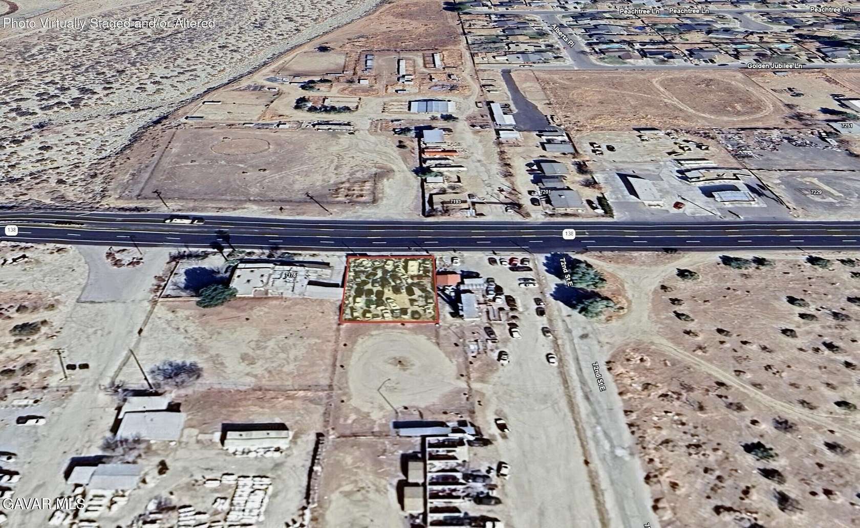 0.23 Acres of Commercial Land for Sale in Littlerock, California