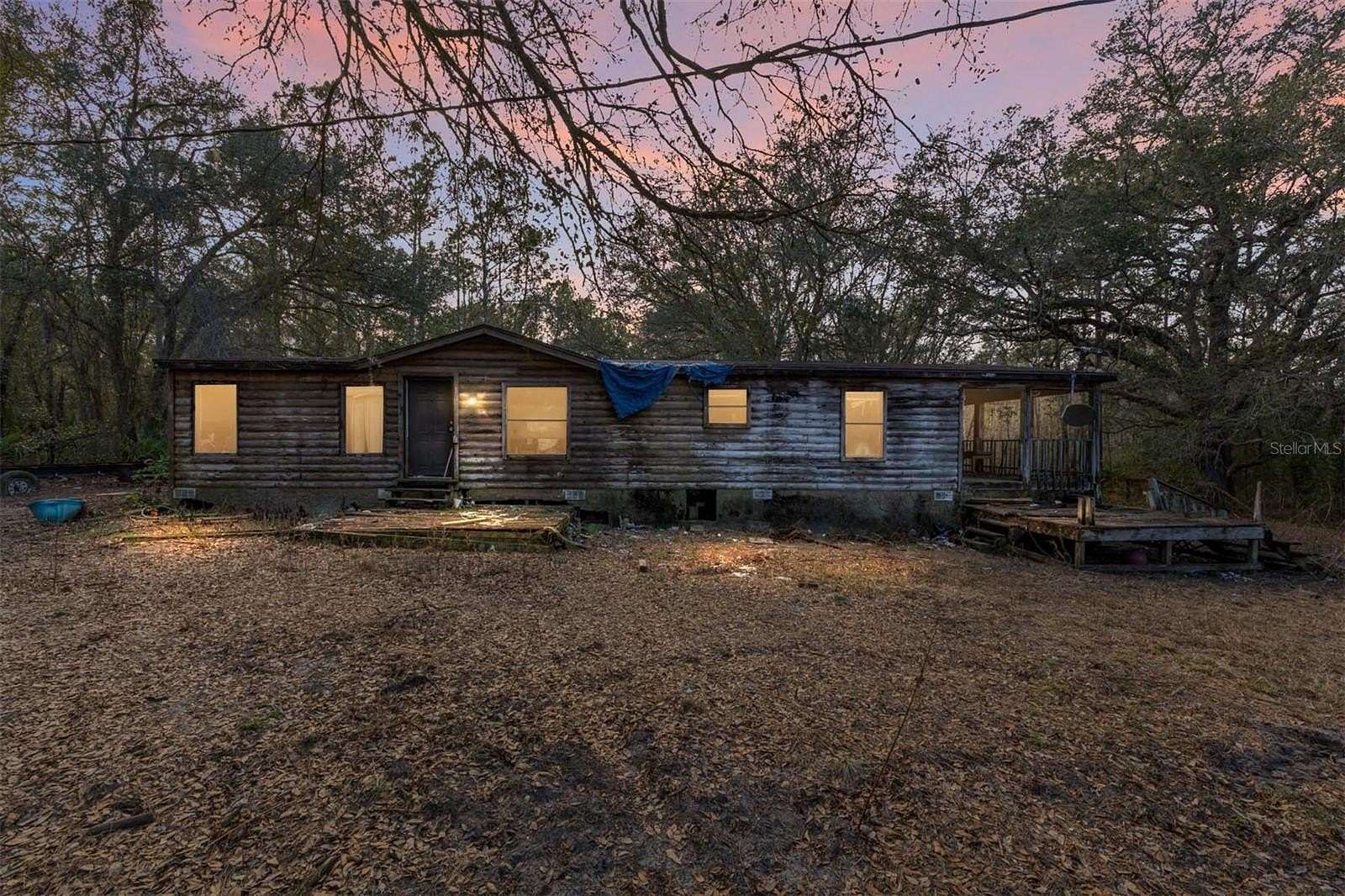 4.77 Acres of Residential Land with Home for Sale in Fort McCoy, Florida