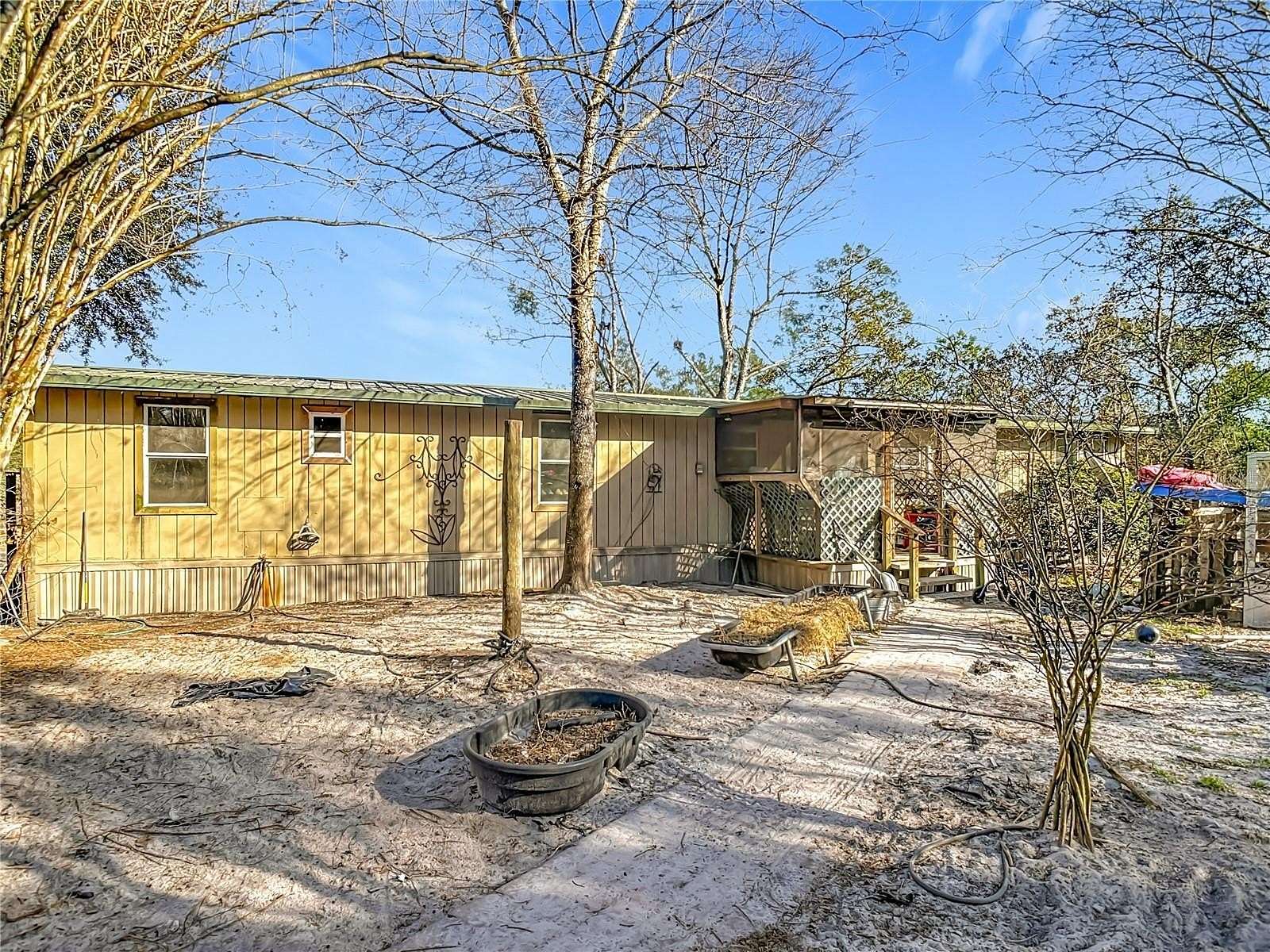 2.5 Acres of Residential Land with Home for Sale in DeLand, Florida