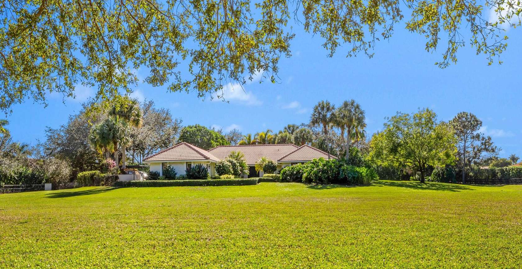 5 Acres of Land with Home for Sale in Wellington, Florida