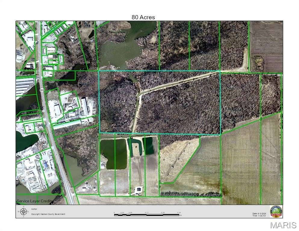 80 Acres of Land for Sale in Granite City, Illinois