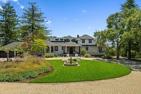 7 Acres of Land with Home for Sale in Woodside, California