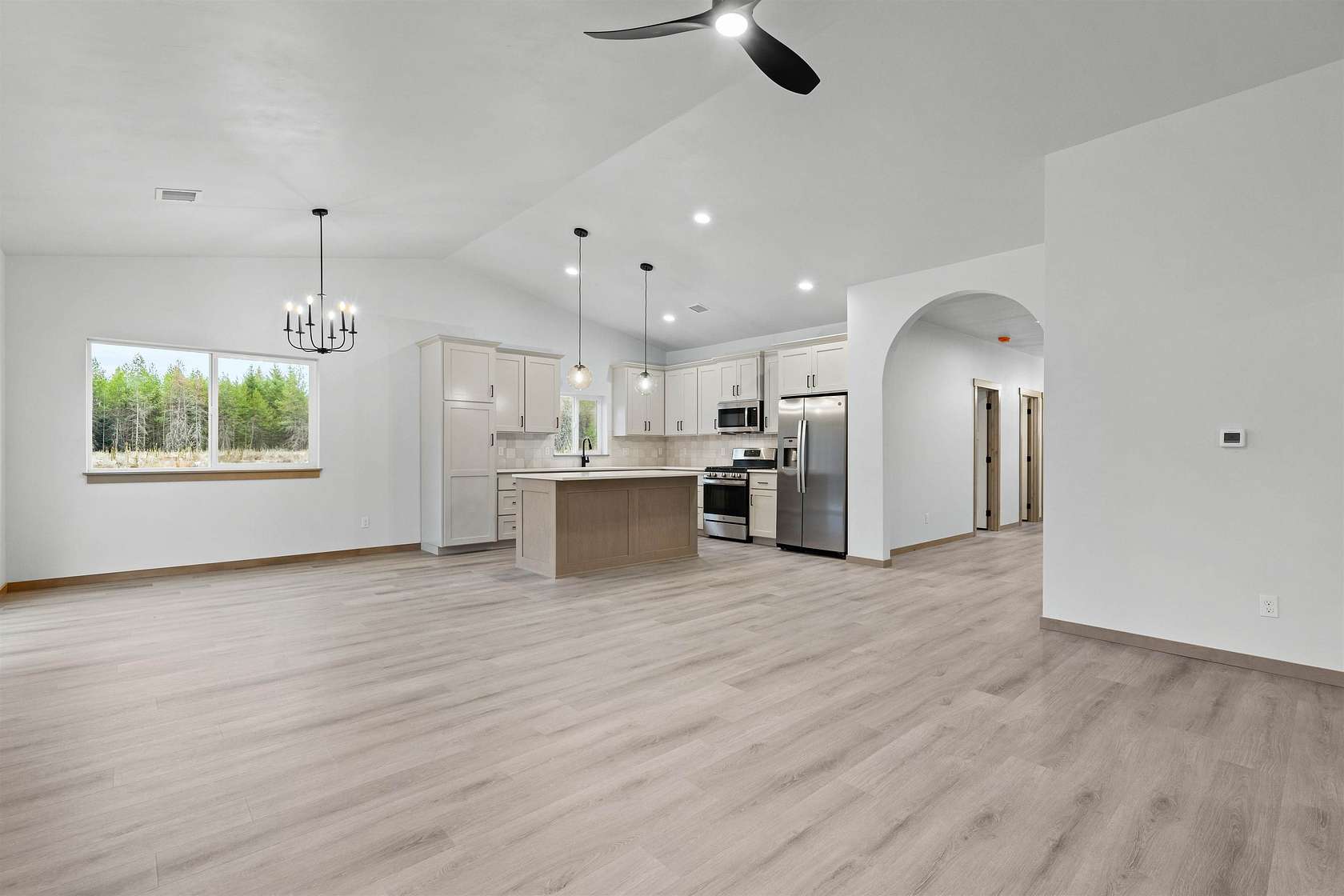 5 Acres of Residential Land with Home for Sale in Athol, Idaho