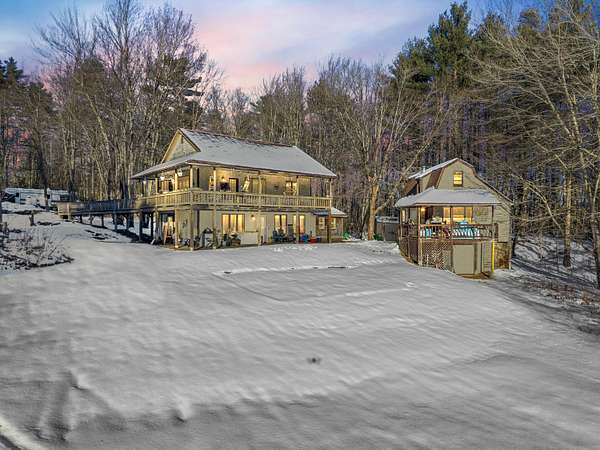 3.3 Acres of Residential Land with Home for Sale in Jefferson, Maine