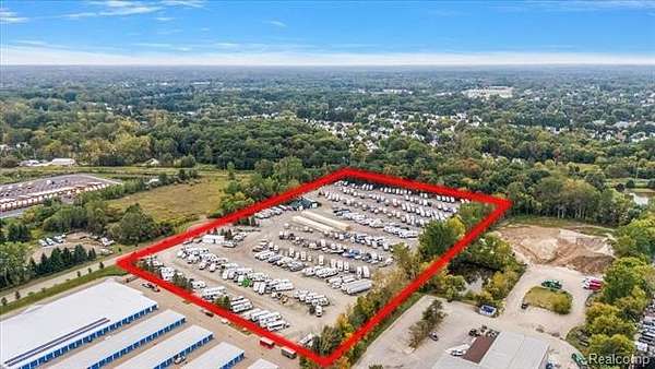 10.3 Acres of Improved Commercial Land for Sale in South Lyon, Michigan