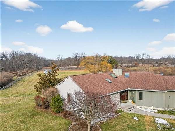 10 Acres of Land with Home for Sale in Davisburg, Michigan