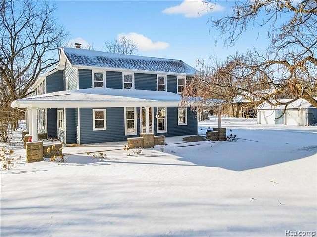 2.5 Acres of Residential Land with Home for Sale in Ortonville, Michigan