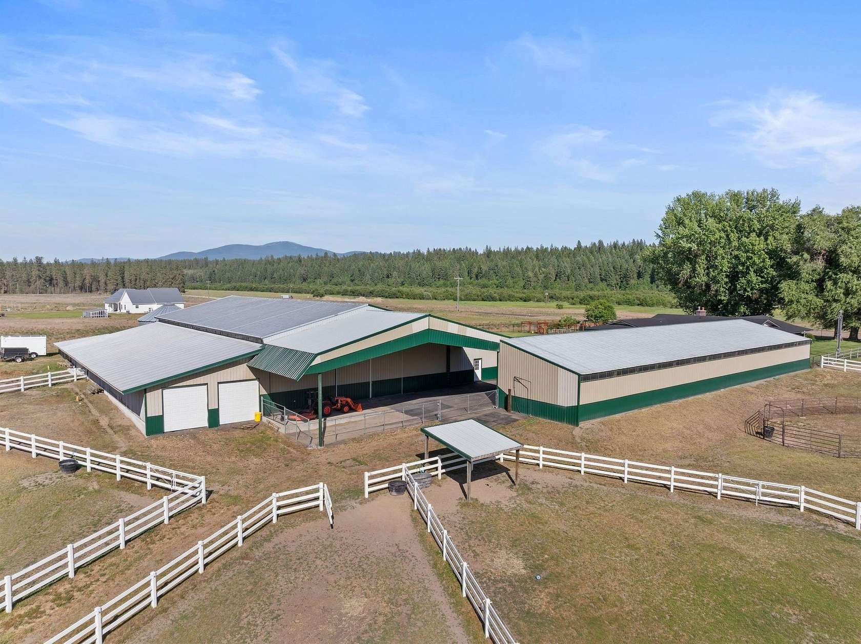 20 Acres of Agricultural Land with Home for Sale in Chattaroy, Washington