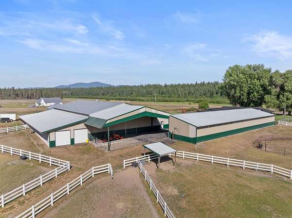 20 Acres of Agricultural Land with Home for Sale in Chattaroy, Washington