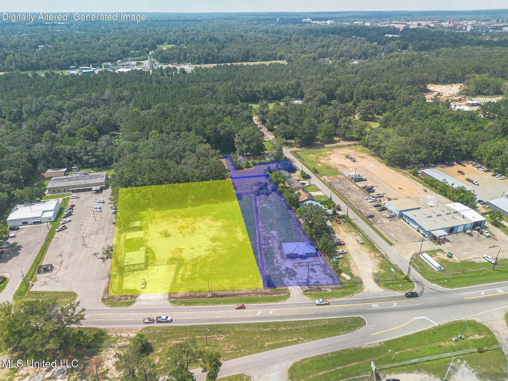 3.25 Acres of Improved Commercial Land for Sale in Hattiesburg, Mississippi