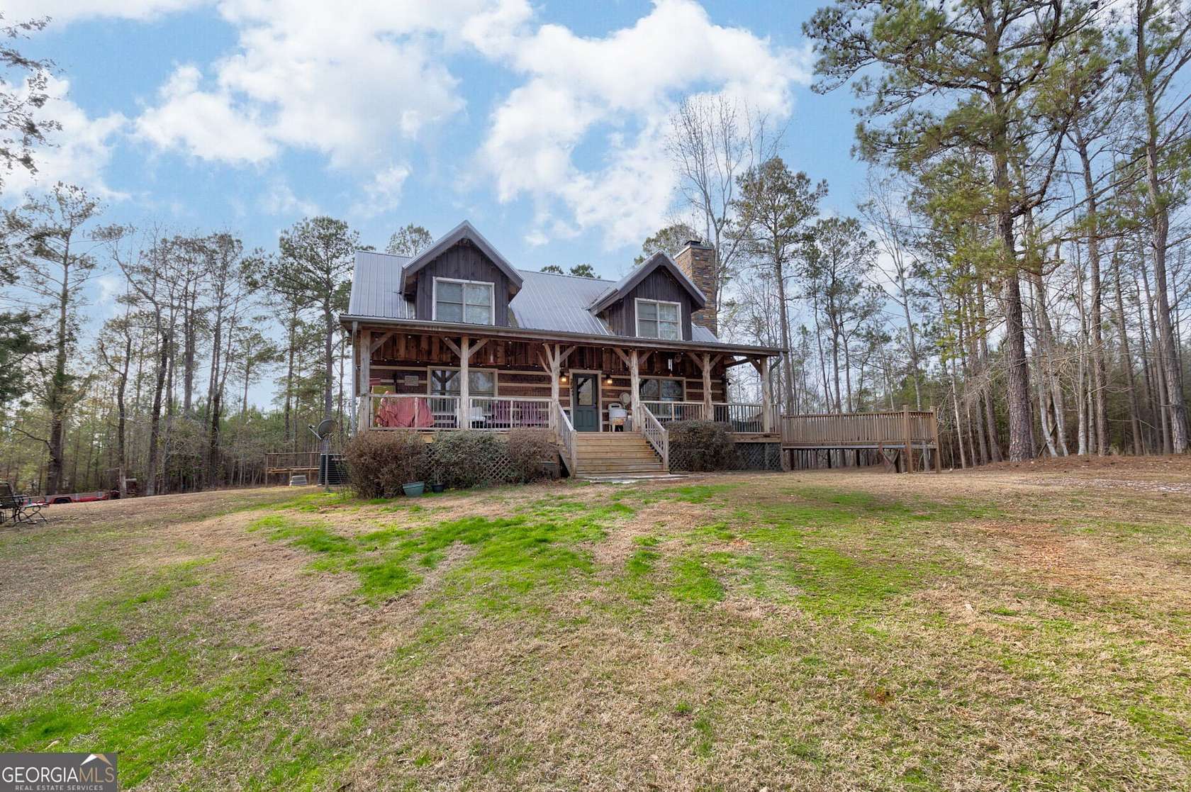 34.3 Acres of Recreational Land with Home for Sale in Cataula, Georgia