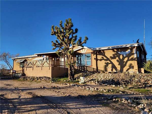 2.5 Acres of Residential Land with Home for Sale in Meadview, Arizona