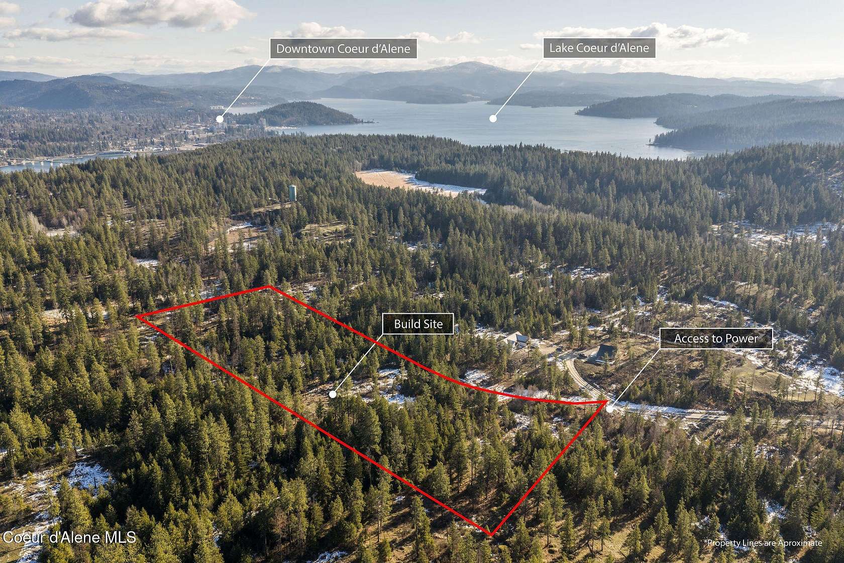 5 Acres of Residential Land for Sale in Coeur d'Alene, Idaho