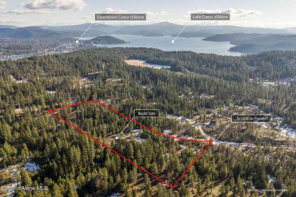 5 Acres of Residential Land for Sale in Coeur d'Alene, Idaho