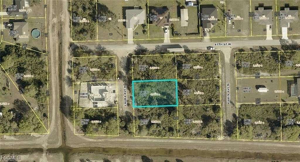 0.25 Acres of Residential Land for Sale in Lehigh Acres, Florida