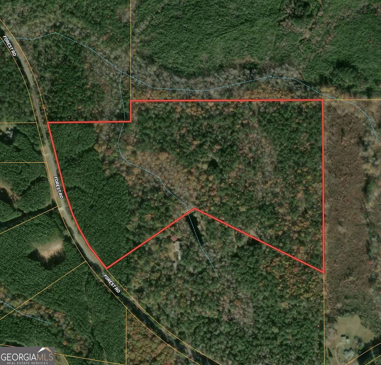 40.8 Acres of Recreational Land for Sale in Hogansville, Georgia