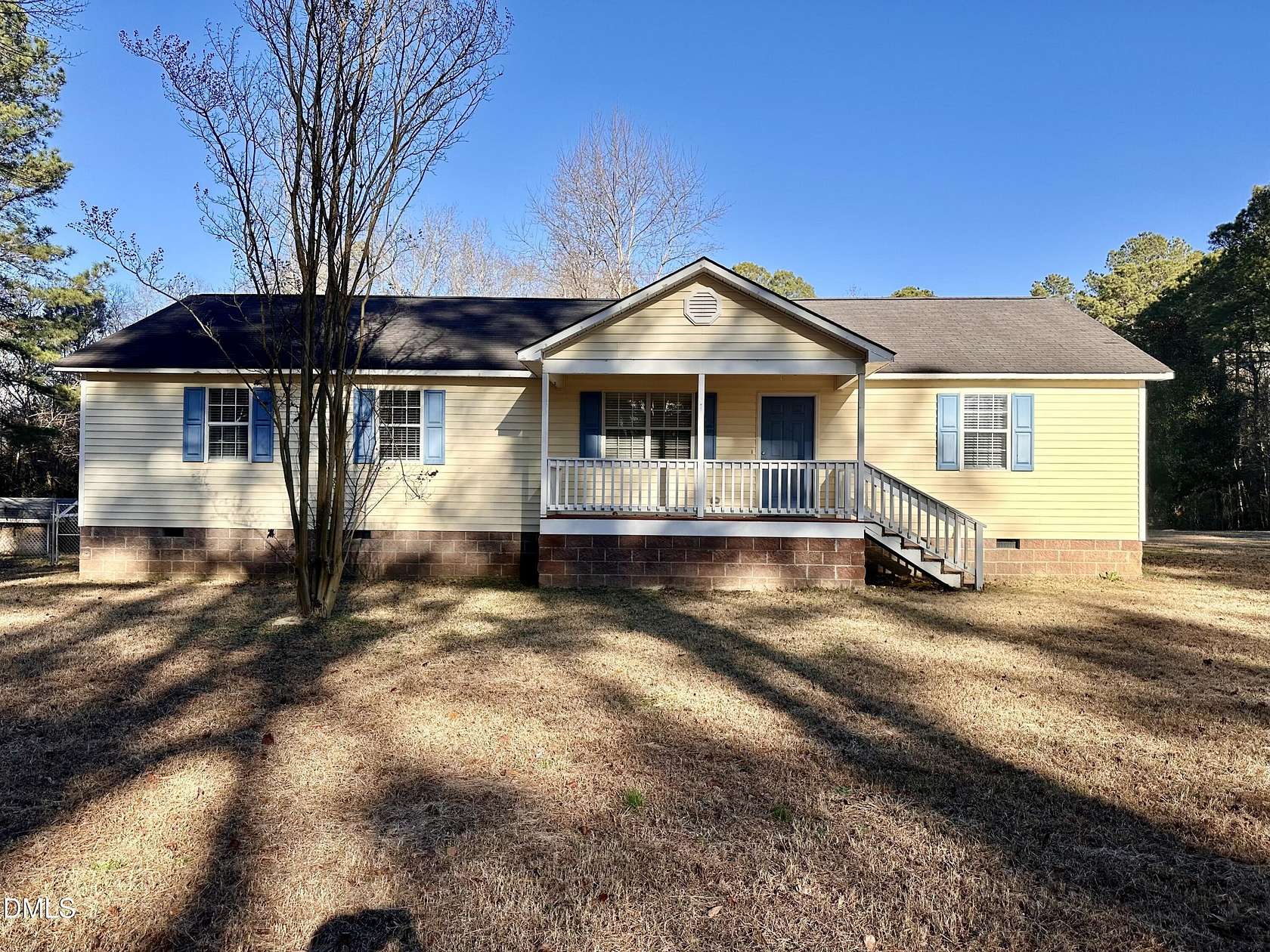 9.29 Acres of Residential Land with Home for Lease in Angier, North Carolina