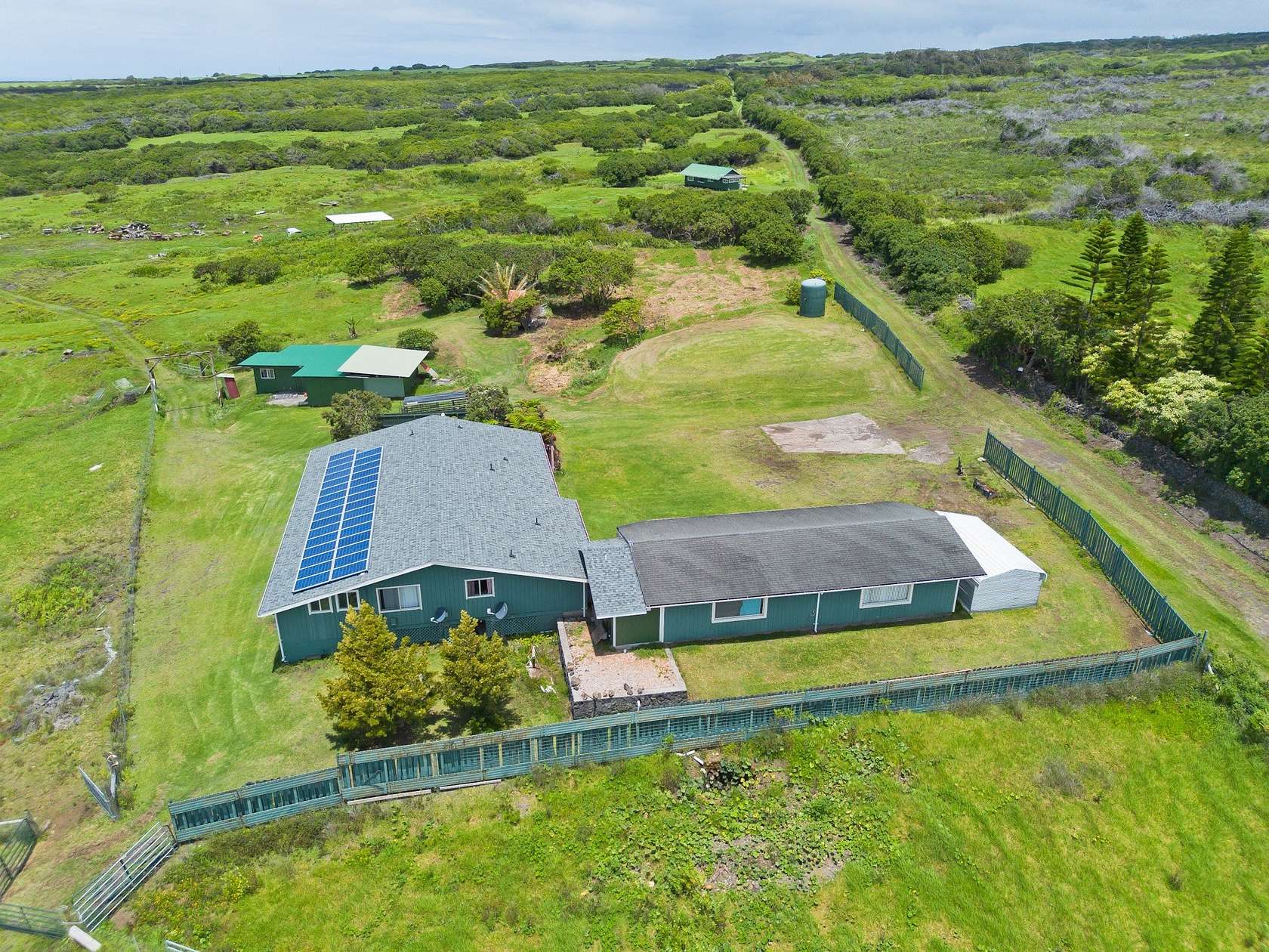 28.2 Acres of Land with Home for Sale in Nāʻālehu, Hawaii