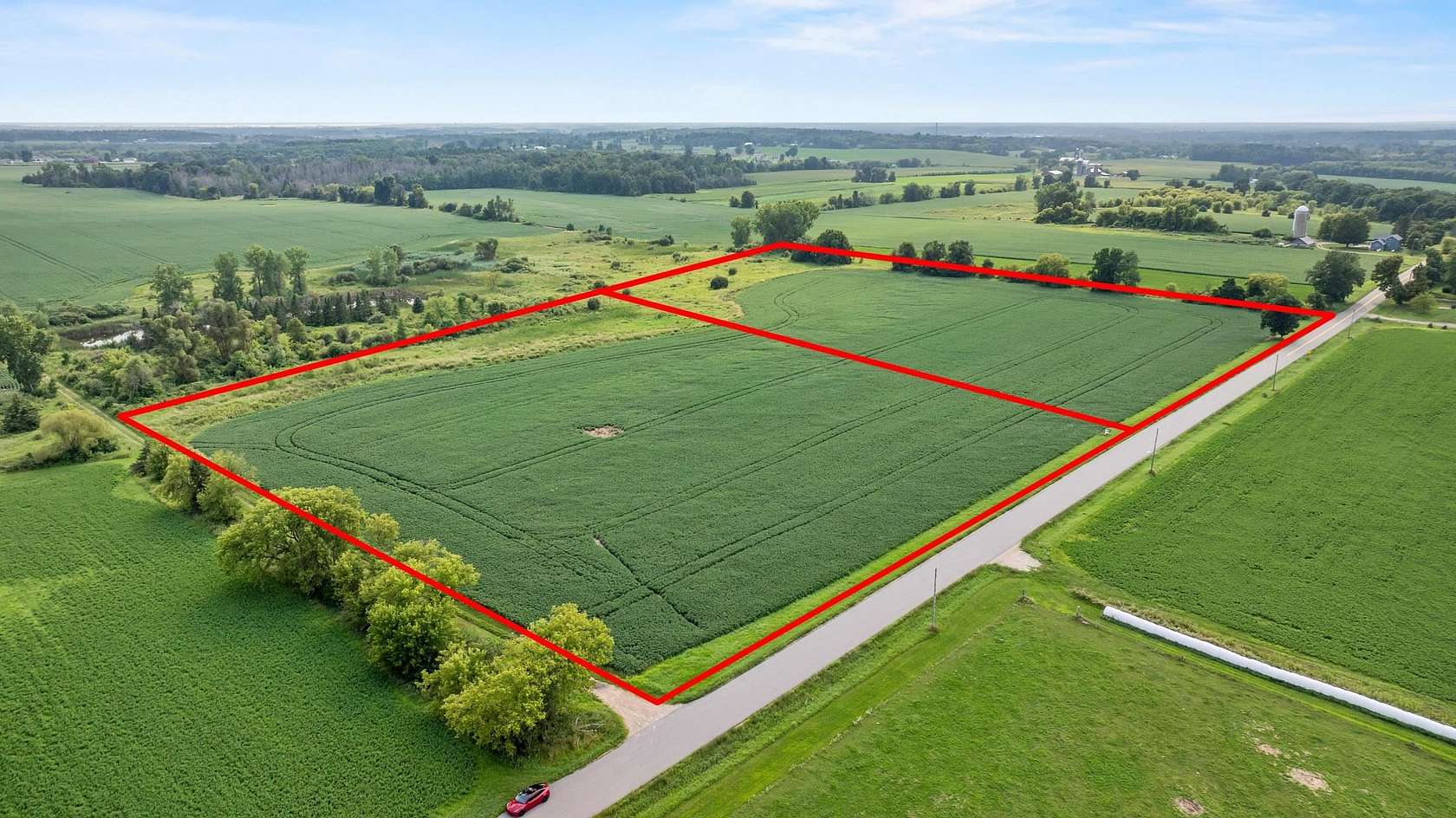 16.8 Acres of Land for Sale in Fremont, Wisconsin