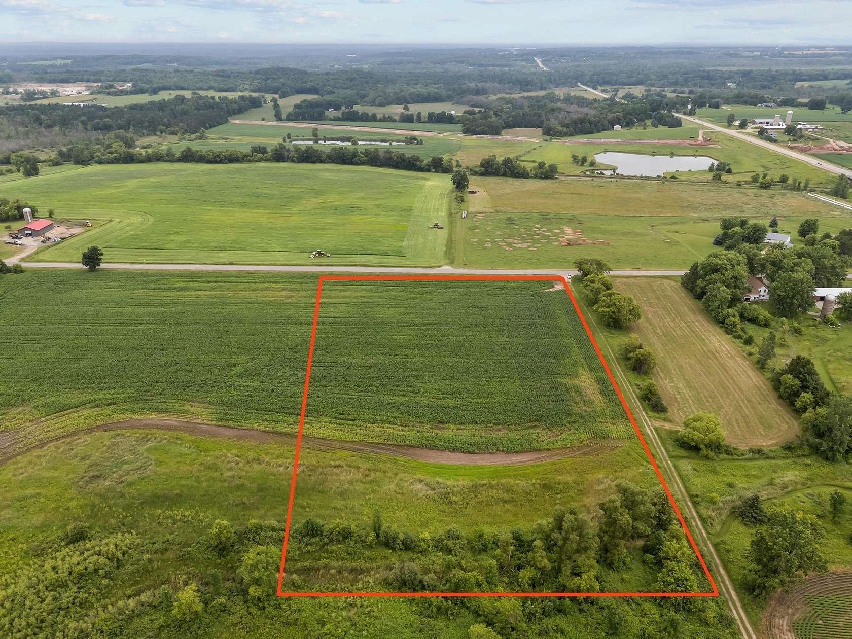 7.2 Acres of Land for Sale in Fremont, Wisconsin