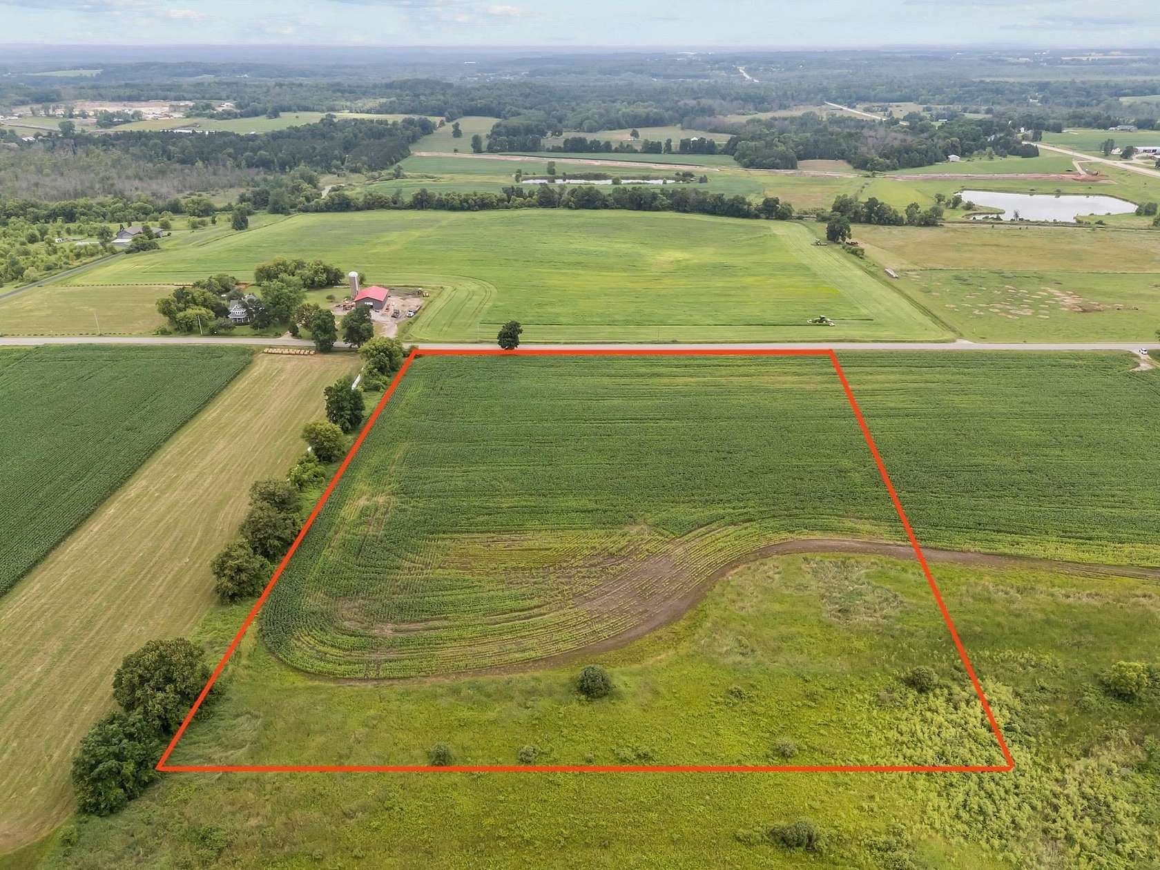 9.55 Acres of Land for Sale in Fremont, Wisconsin
