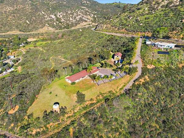 18 Acres of Land with Home for Sale in Valley Center, California