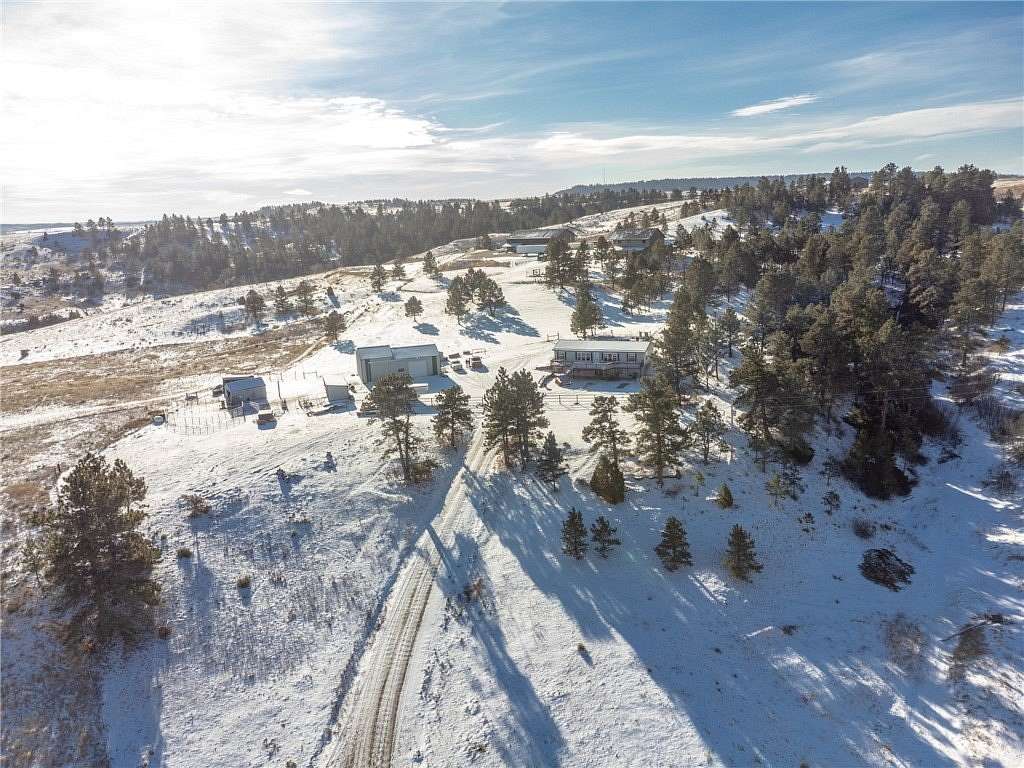 10 Acres of Land with Home for Sale in Huntley, Montana