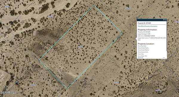 5 Acres of Commercial Land for Sale in Tornillo, Texas